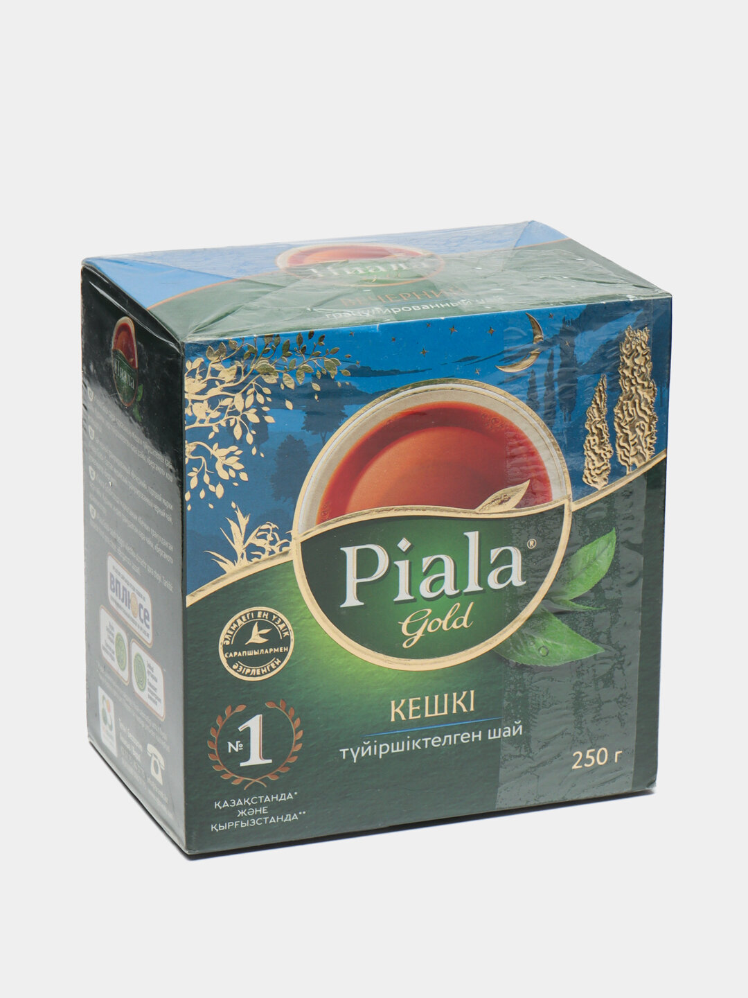 Чай Piala "Вечерний", гранулированный, черный, с бергамотом, 250