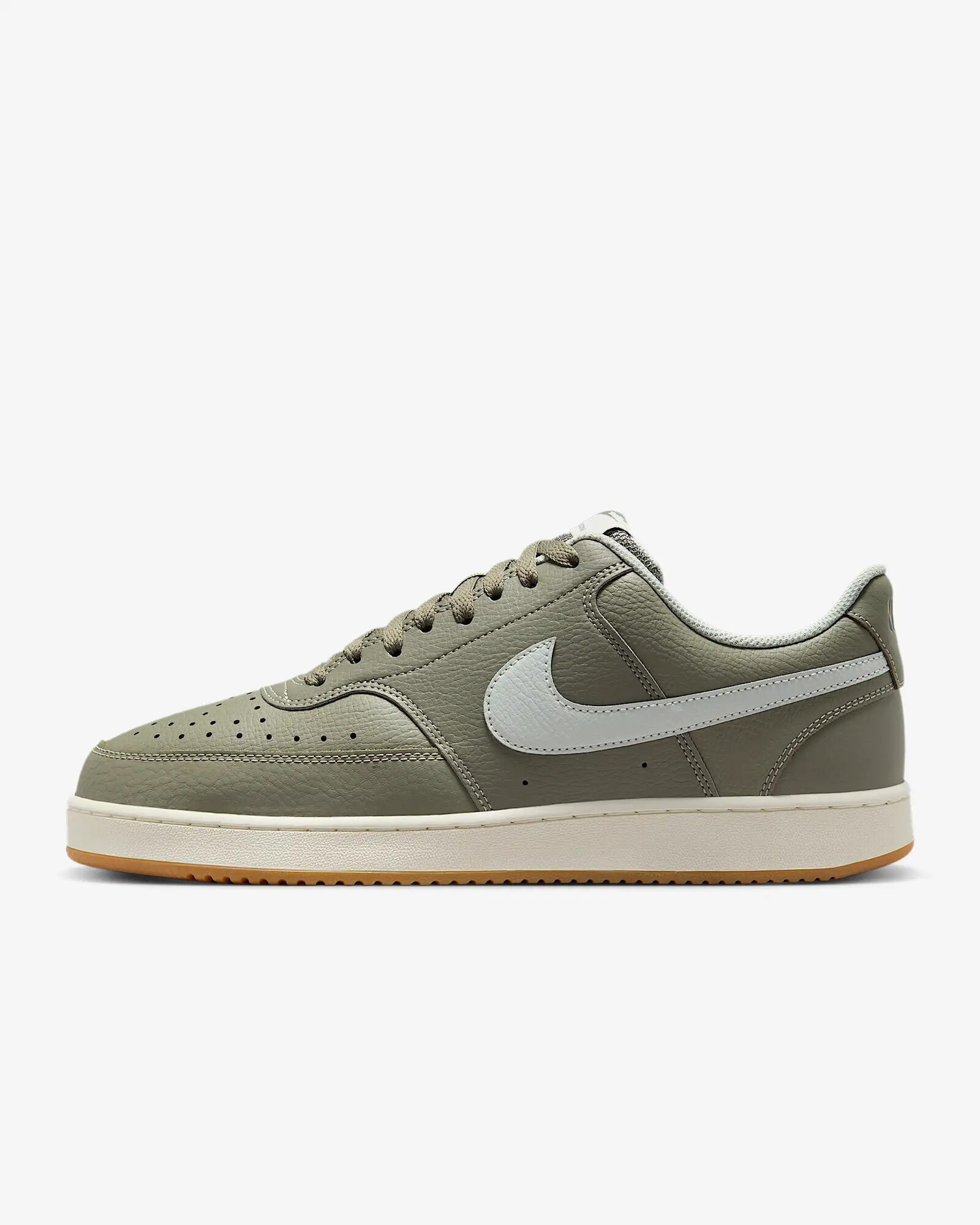 Кроссовки NIKE Court Vision Low, размер 11.5 US, зеленый — фото 1