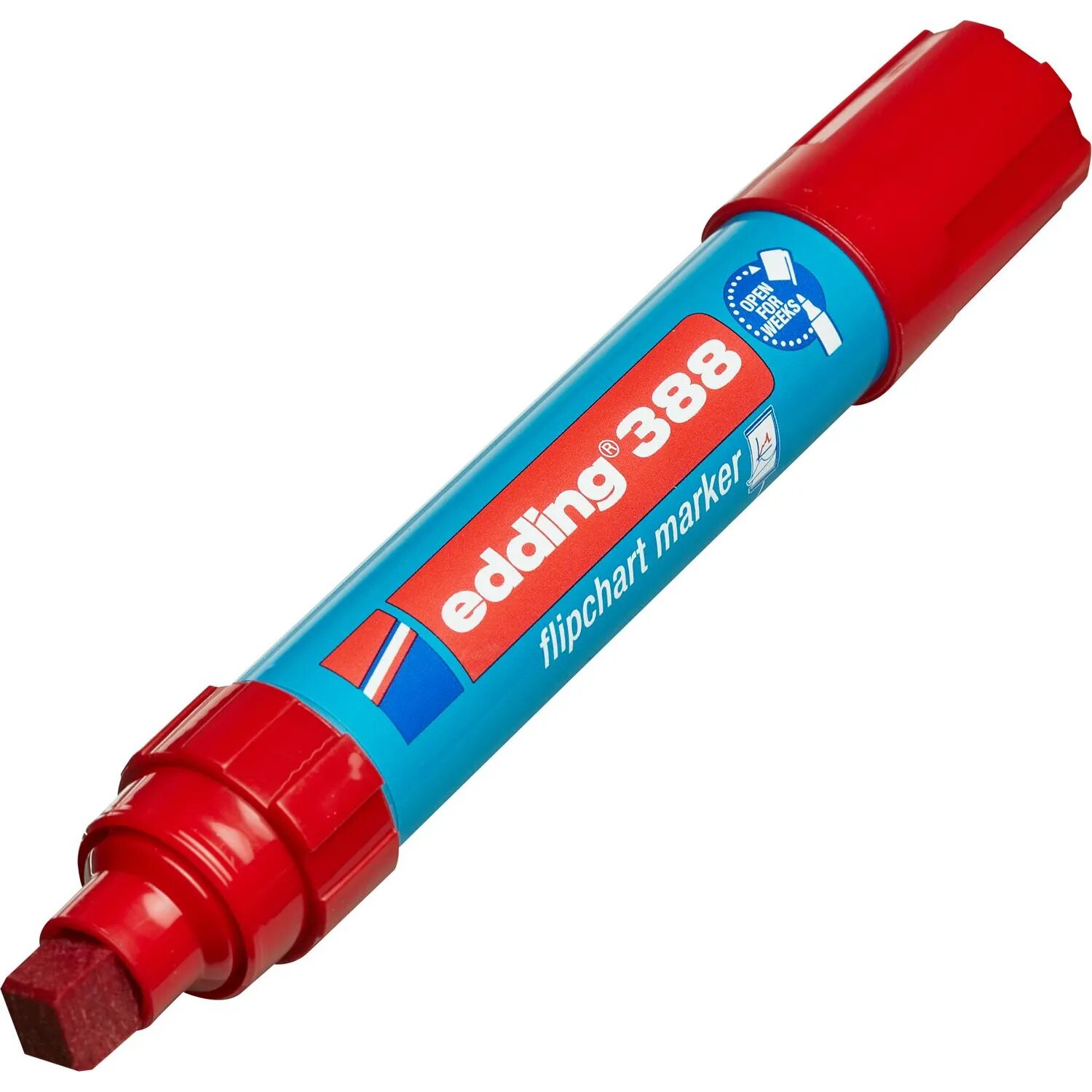 Маркер для флипчартов по бумаге EDDING E-388/002 красный 4-12 мм Edding — фото 1
