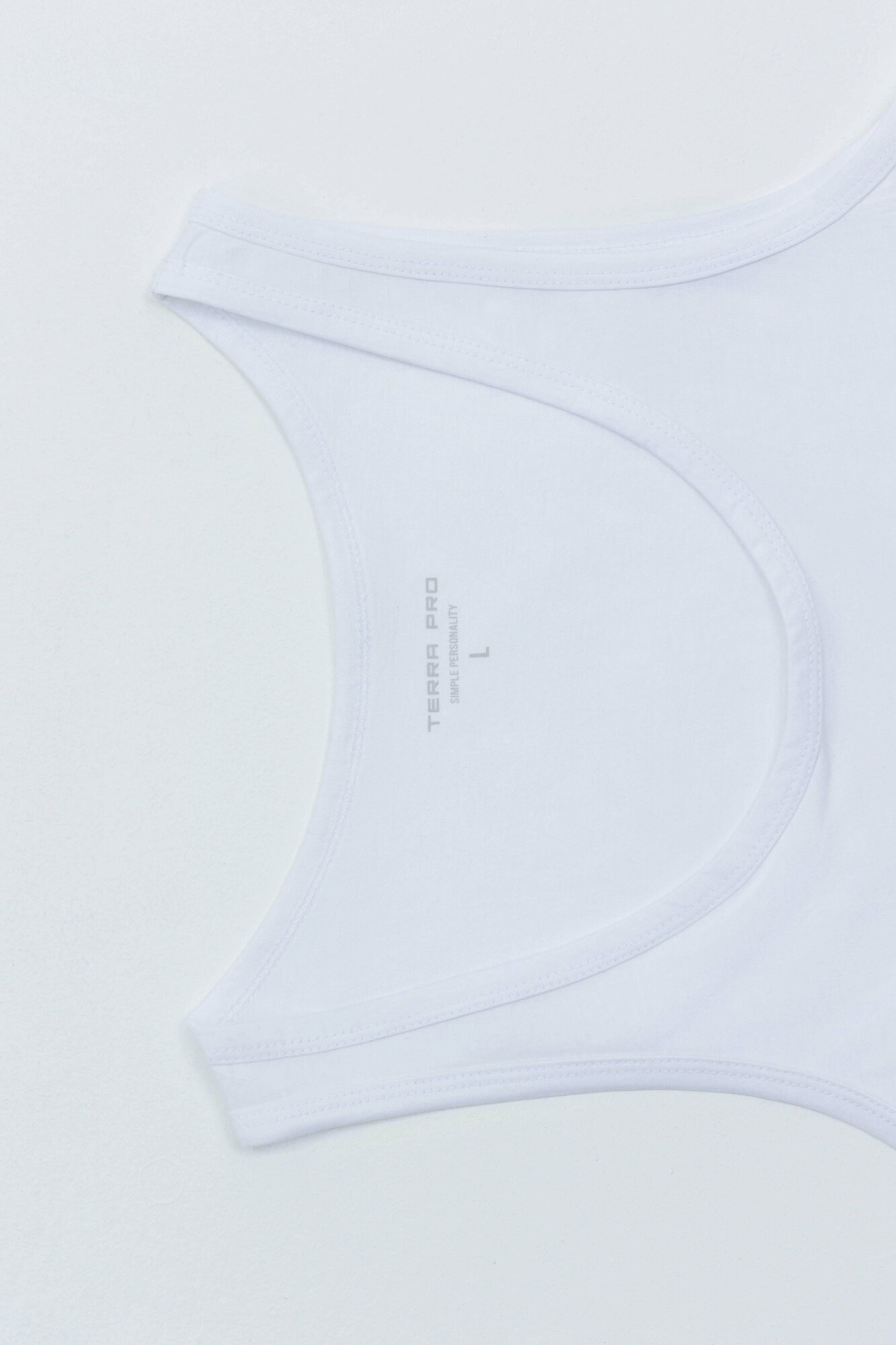 Майка TERRA PRO, размер L, white — фото 1