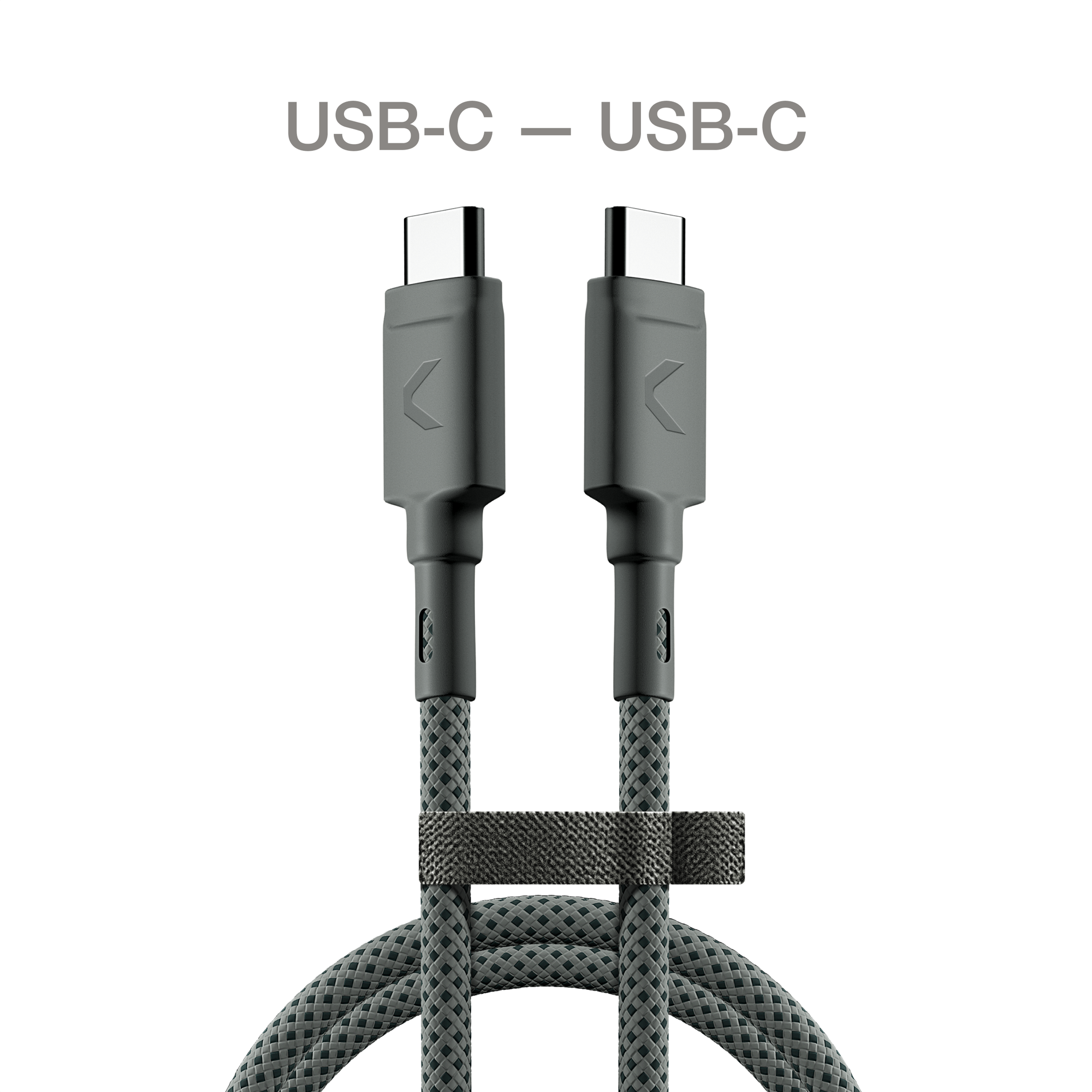 Кабель COMMO Range Cable USB-C — USB-C 1.2м, Dim Gray