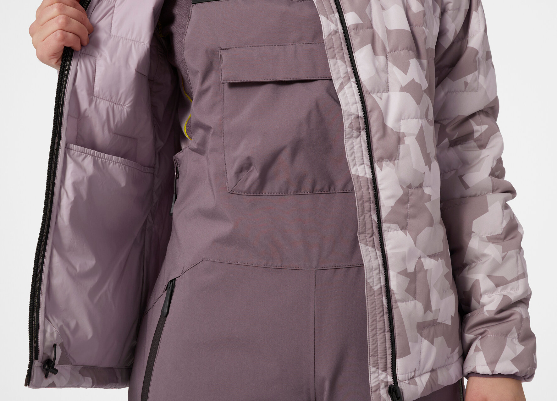 Куртка спортивная Helly Hansen LIFALOFT INSULATOR, размер S, светло-фиолетовый — фото 1