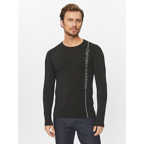 фото Лонгслив emporio armani, размер xl, черный