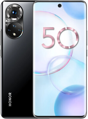 Смартфон Honor 50 6/128 ГБ, полночный черный