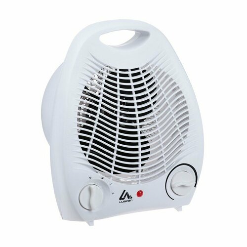 Тепловентилятор Luazon LTO-03 спиральный напольный 10002000 Вт 2 режима белый 188600₽