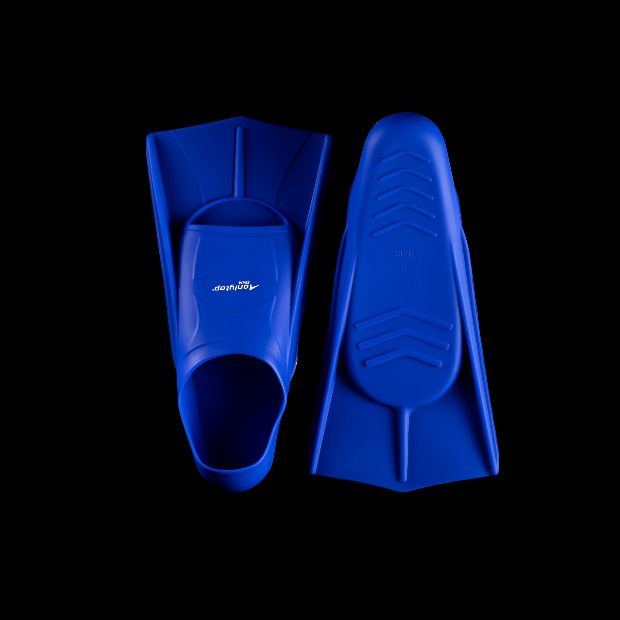 Ласты ONLYTOP, для плавания размер 30-32, цвет синий