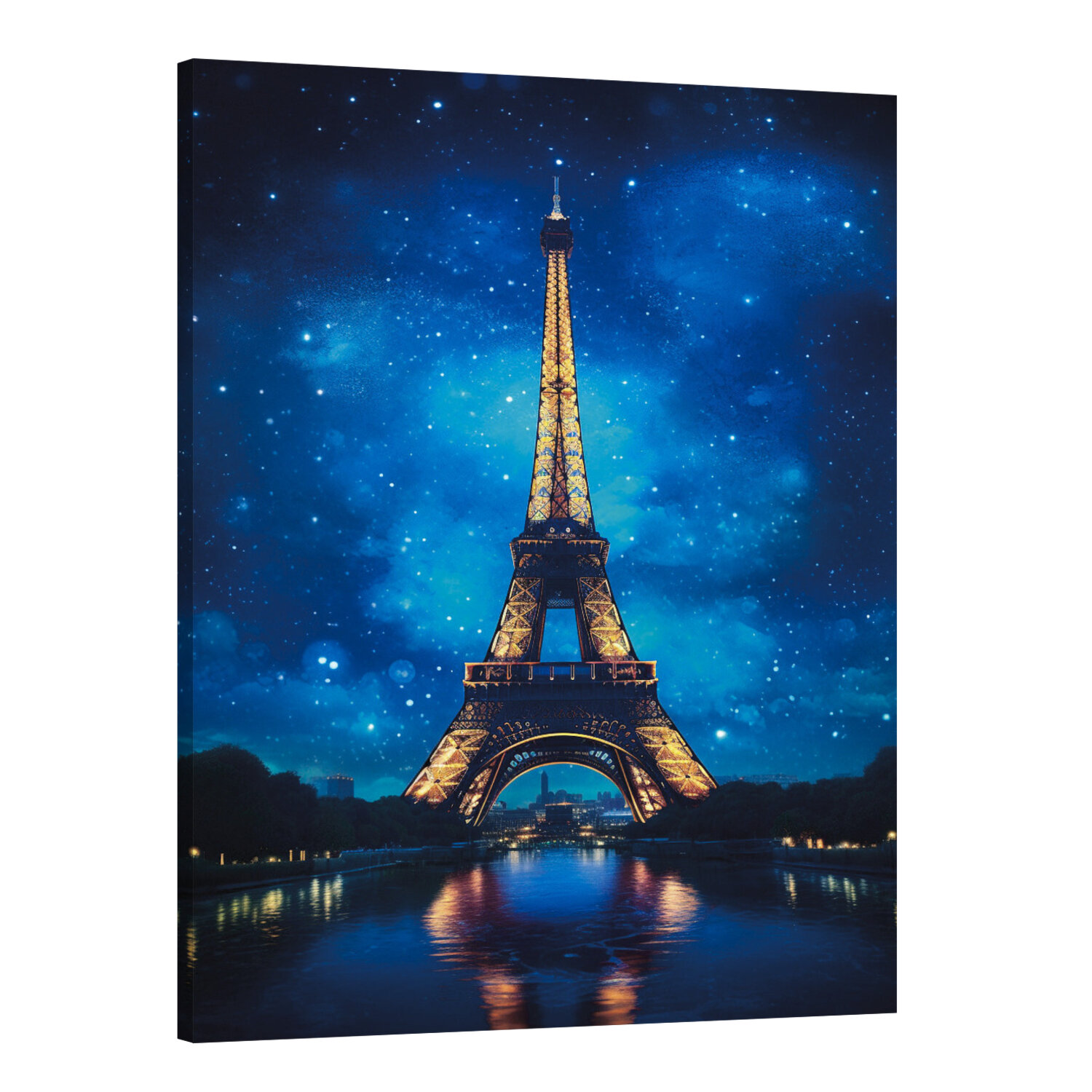 Интерьерная картина 50х70 "Париж"