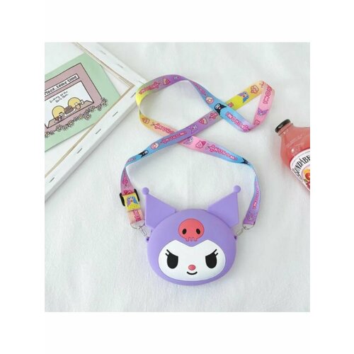 Сумка кросс-боди , фактура гладкая, фиолетовый