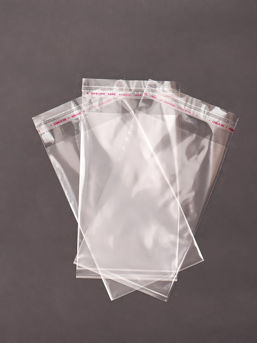 Упаковочные пакеты бопп с клеевым клапаном 8х10/3 см - фотография № 13