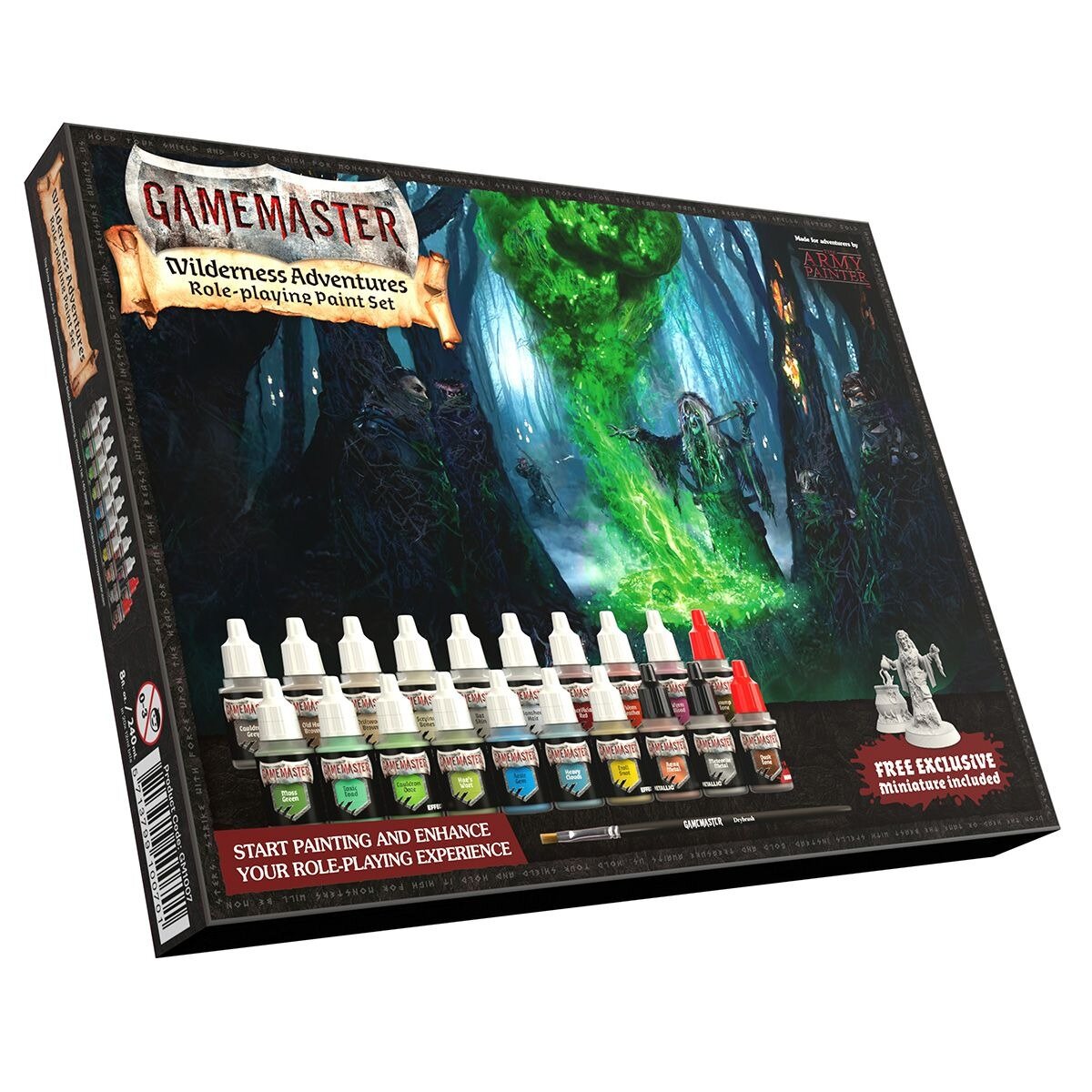 Набор акриловых красок Army Painter GameMaster Wilderness Adventures Paint Set