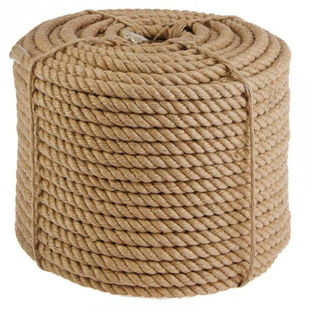 фото Канат джутовый 6мм (тест 200кгс), метр