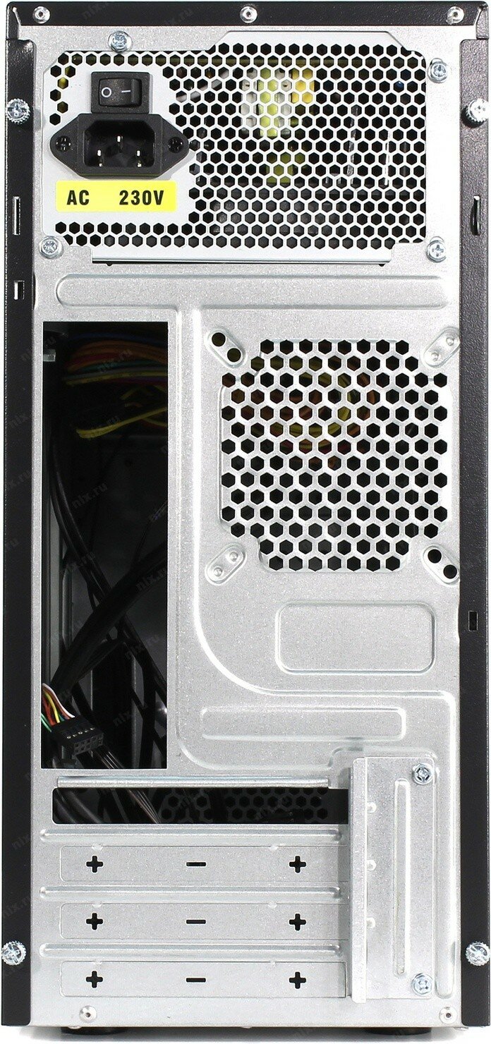 Корпус MiniTower Powerman ES726 Black PM-450ATX U2*2+U3*2+A(HD) mATX (6120259) - фото №18