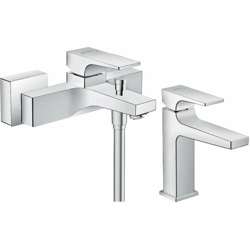 Комплект смесителей Hansgrohe Metropol 32540000 + 32507000