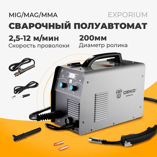 Сварочный полуавтомат MIG/MAG 250А DEKO DKWM250A PRO