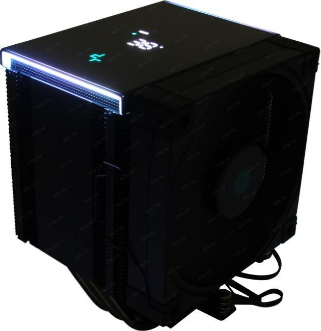 Кулер Deepcool LGA20XX/1700/1200/115X/AM5/AM4 (120mm fan, 500-1850rpm, 68.99 CFM,  28dBA, 4-pin PWM) RET - фото №6