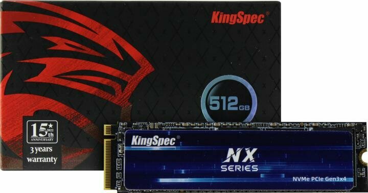 Твердотельный накопитель Kingspec 512Gb PCI-E 3.0 NX-512 - фото №18