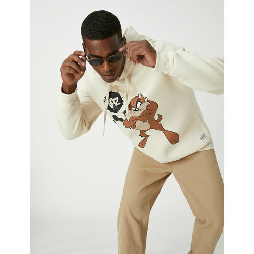 фото Худи koton, размер l, бежевый