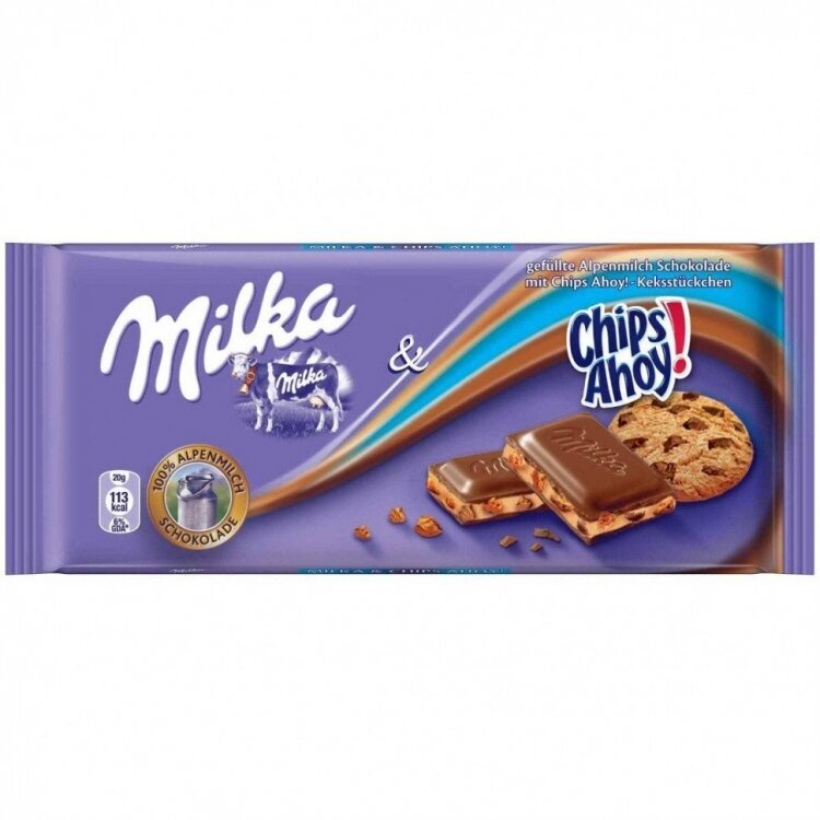 Milka Chips Ahoy (22шт.) 100 грамм