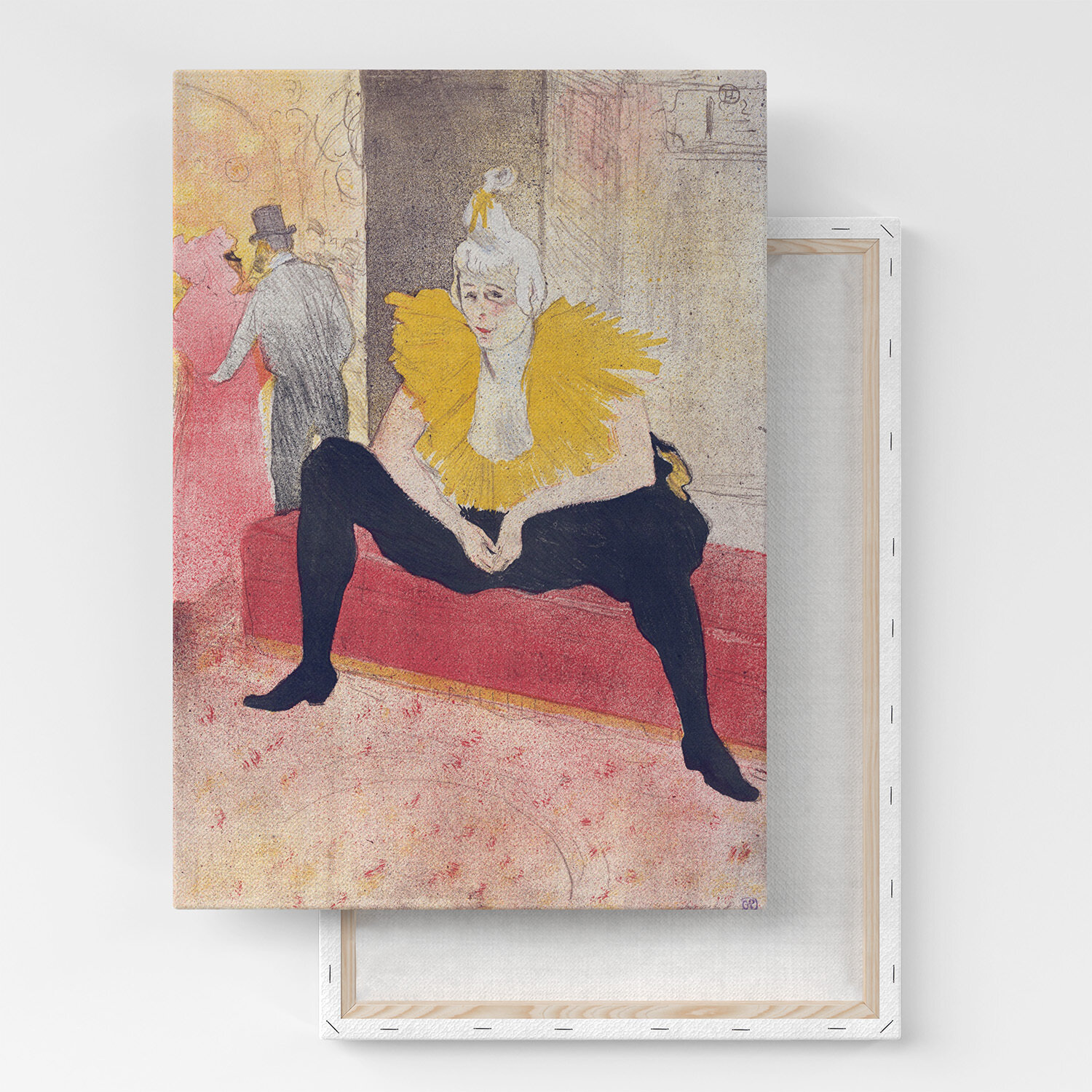 Картина на холсте, репродукция / Henri de Toulouse-Lautrec / Анри де Тулуз-Лотрек / Размер 30 x 40 см