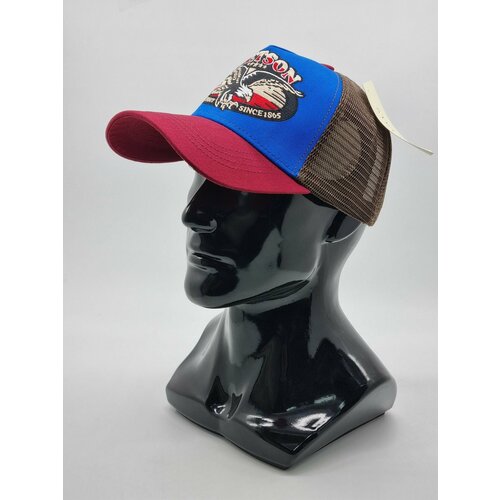 фото Бейсболка докер , размер 52-60, белый, синий panapanama