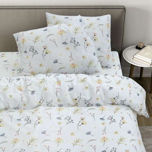 Комплект постельного белья Feresa 2-х спальный, Бязь, наволочки 70x70 полевые цветы