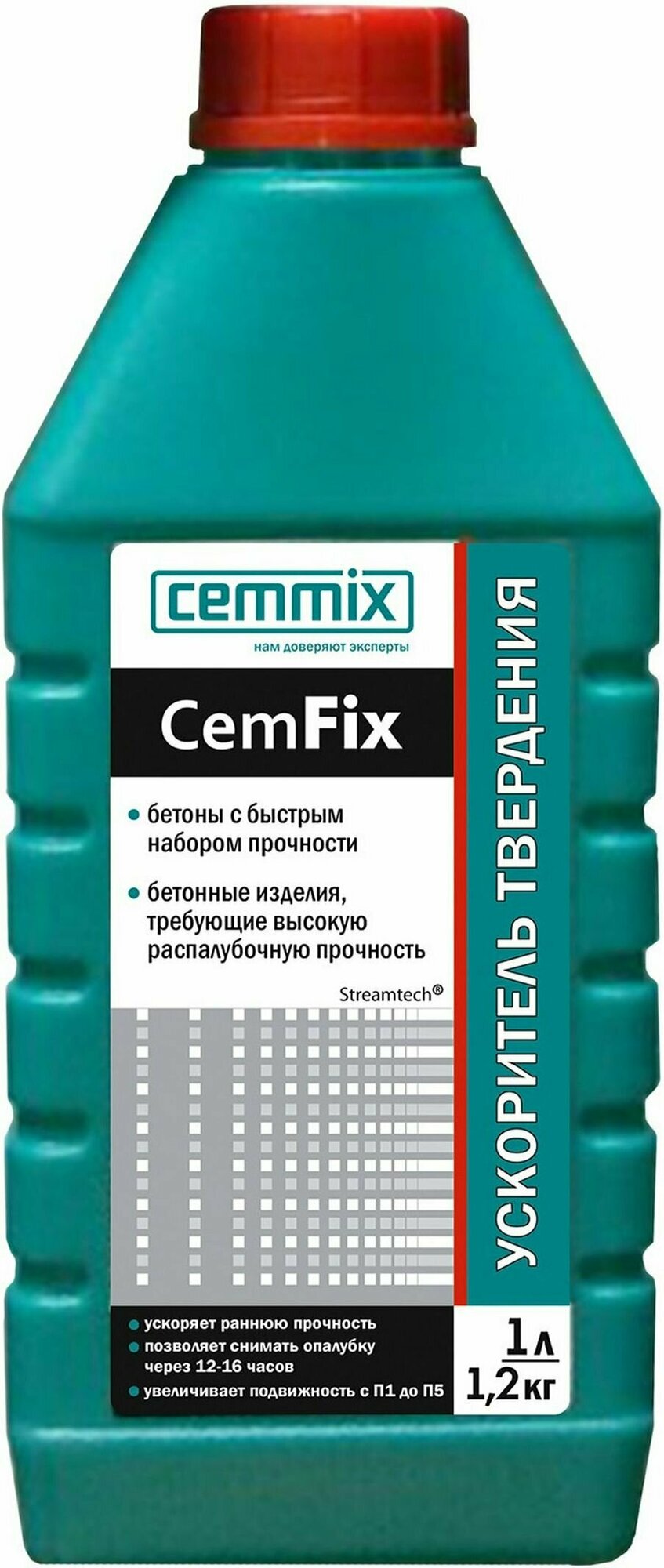 Ускоритель твердения Cemmix CemFix 1 л