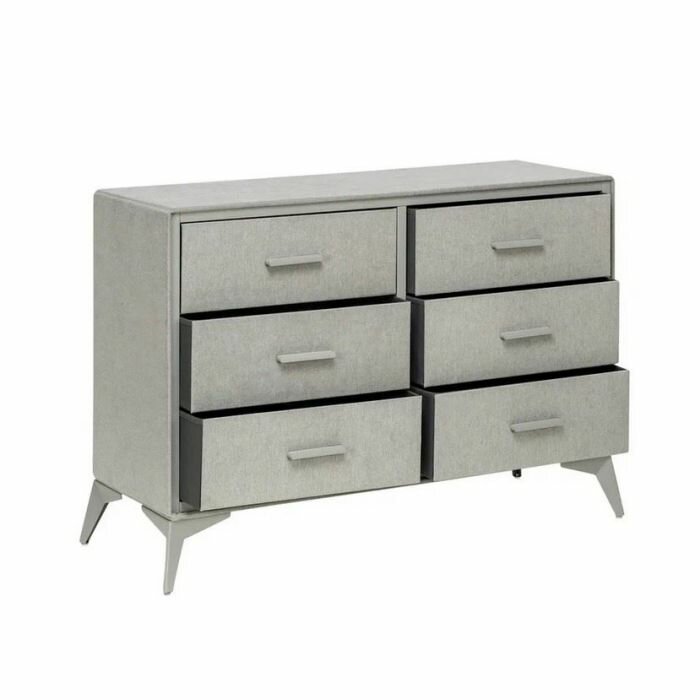 Комод Кассио 6 ящиков (Серый) — фото 1