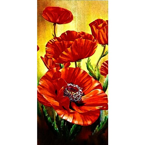 Мозаика алмазная ARTCoCo Птицы частичная выкладка 22x40 см акрил без подрамника 720₽