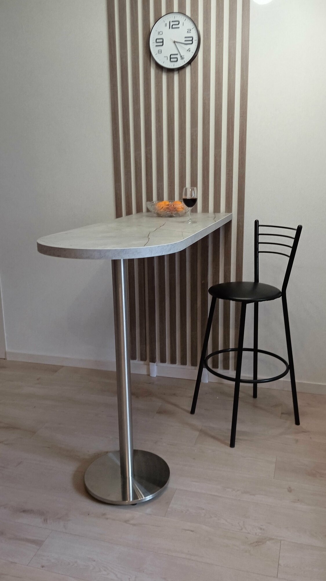 Барная стойка БС-2 Серый каспий 170х58