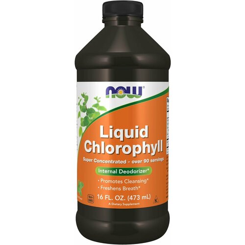 NOW Liquid Chlorophyll 473 ml (жидкий хлорофилл)