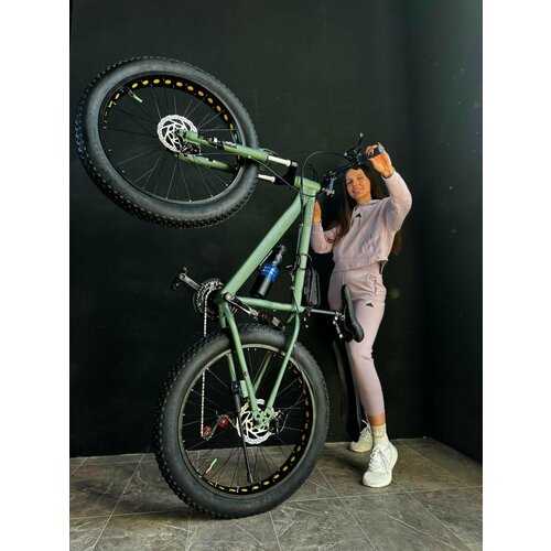 Велосипед Фэтбайк SPR Richiesto 24 Горный Спортивный Взрослый Подростковый зеленый 27200₽