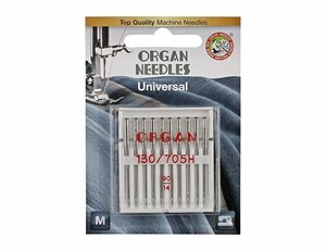 Игла/иглы Organ Universal 10/90, серебристый, 10 шт.