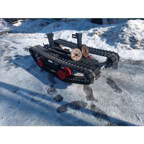 Насадка Гусенечный модуль к Мотоблоку