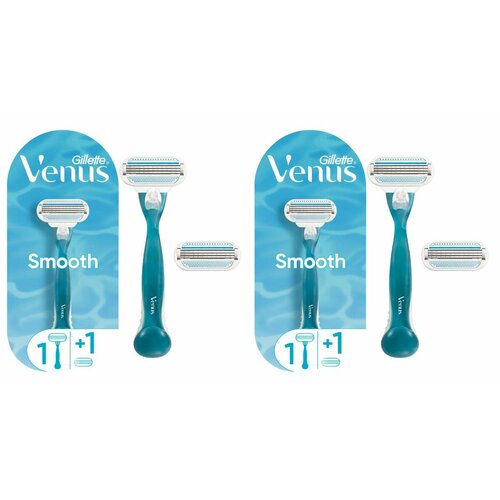 Бритва Gillette Venus с 2 сменными кассетами, 2 уп.