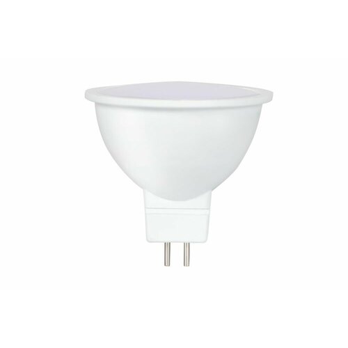 фото Лампа светодиодная lexman frosted gu5.3 175-250 в 7.5 вт спот 700 лм нейтральный белый цвет света