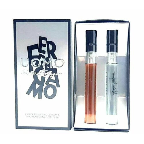 Salvatore Ferragamo мужской Mini Set туалетная вода 2 X 5 мл (uomo + casual life)