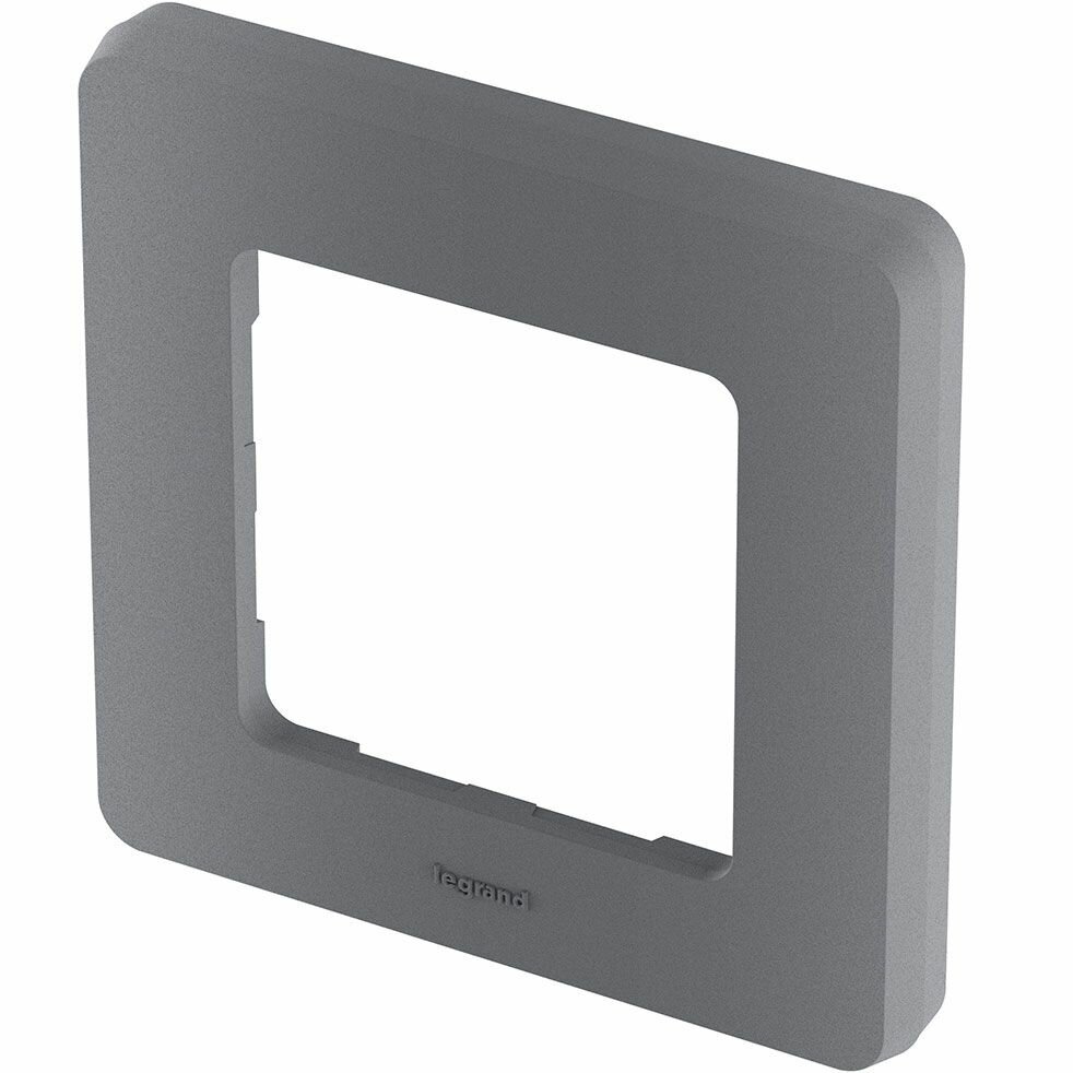 Рамка Legrand Inspiria 1 пост. Дымчатая