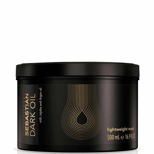 Sebastian Prof In Salon Service Dark Oil Lightweight Маска для блеска 500 мл маска для волос dark oil lightweight mask маска 150мл