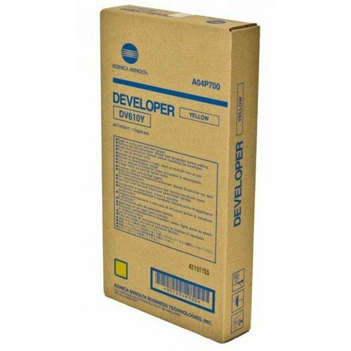 Девелопер Konica Minolta DV-610Y Yellow A04P700 15380₽