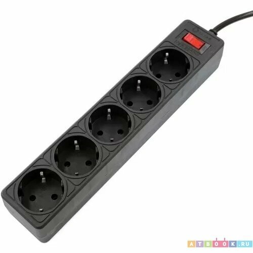 сетевой фильтр 5bites 5 sockets 5m black sp5b 150 5bites SP5B-550 Сетевой фильтр