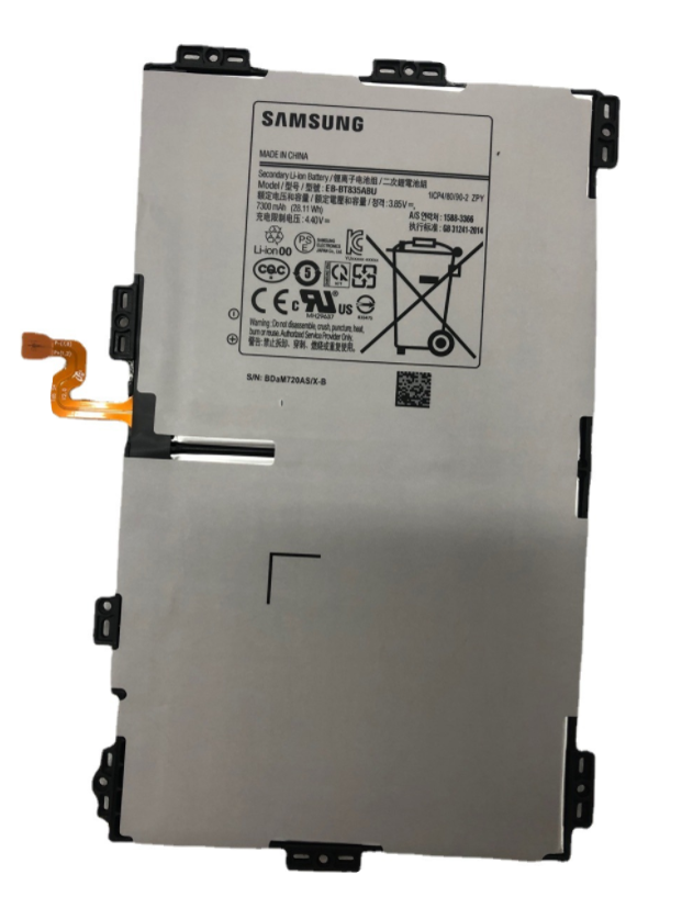 Аккумуляторная батарея MyPads 7300mAh EB-BT835ABU для планшета Samsung Galaxy Tab S4 10.5 SM-T830 /T835 + инструменты для вскрытия