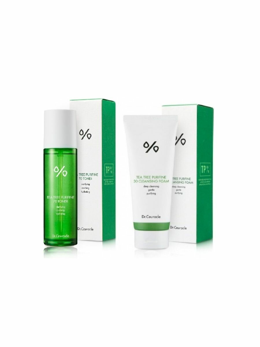 Dr.Ceuracle Набор для ухода за проблемной кожей лица Tea Tree Purifine Duo Set - фото №14
