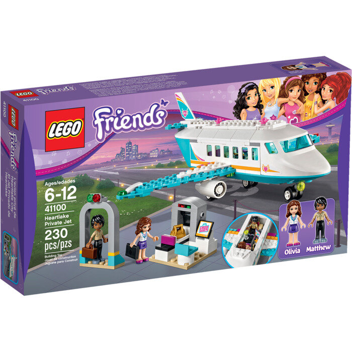 Конструктор LEGO Friends 41100 Частный самолет, 230 дет.