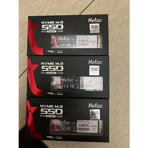 Накопитель SSD Netac 500Гб