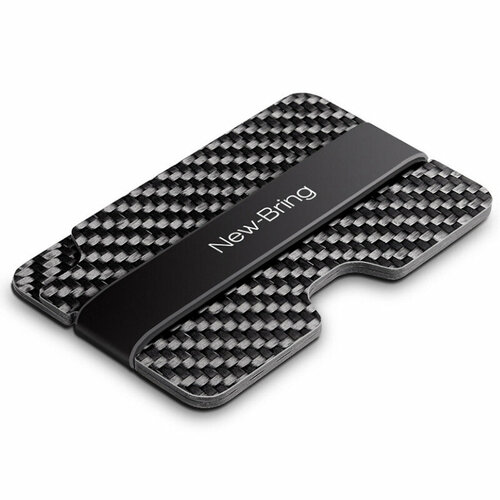 Кредитница New-Bring, глянцевая, черный