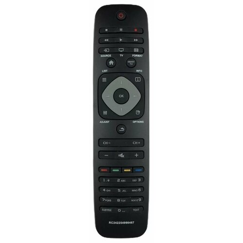 Пульт ДУ для Philips RC242254990467 (YKF309-001) Smart TV пульт ду huayu rc 242254990467 ykf309 001 черный