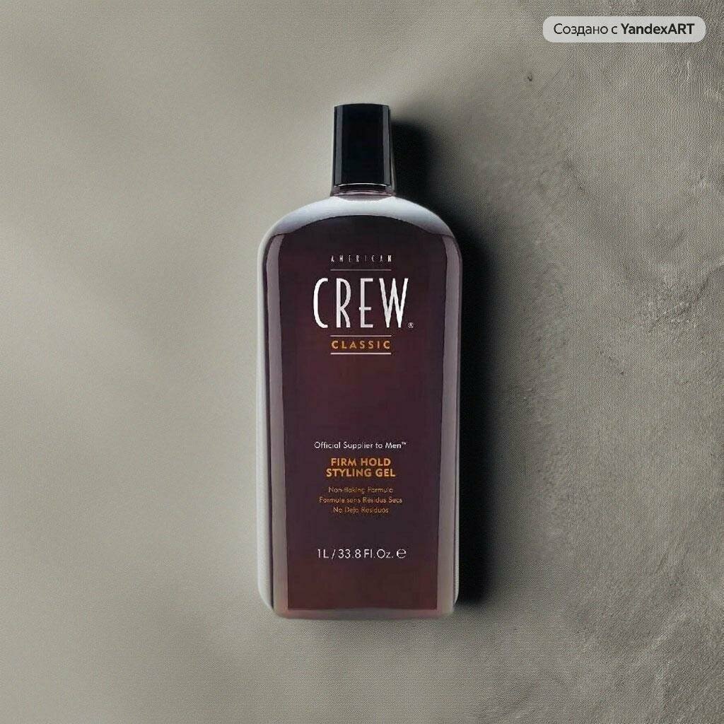 American Crew гель для укладки Firm Hold Styling Gel, сильная фиксация, 1000 мл