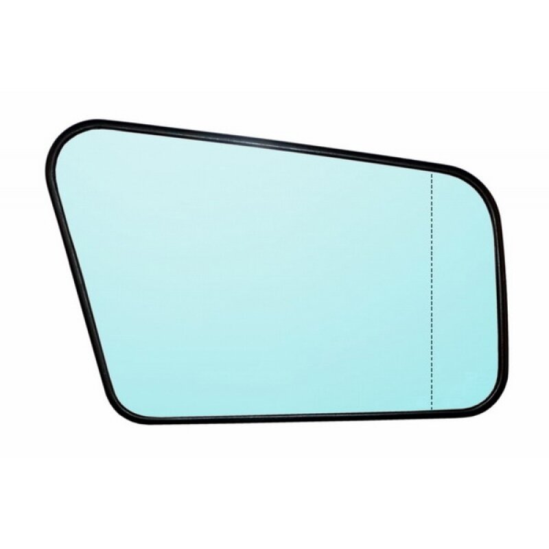 Зеркальный элемент правый для ВАЗ-2108 2109 2115 2114 2113 АПсО с обогревом c асферическим противоослепляющим зеркальным отражателем голубого тона.