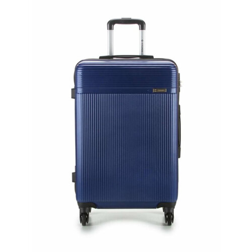 Умный чемодан 4 ROADS Ch0461, 60 л, размер M, синий