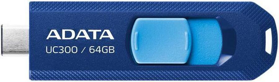 Флеш Диск A-Data 64GB Type-C UC300 ACHO-UC300-64G-RNB/BU USB3.2 синий/голубой